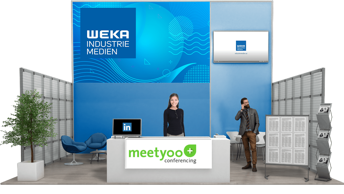 WEKA Industrie Medien Messestand