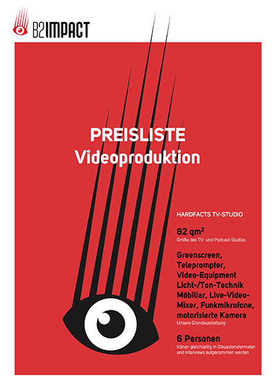 B2IMPACT Preisliste Videoproduktion