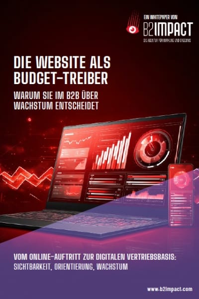 Download Whitepaper - Warum die Website im B2B zum Budget-Thema wird - Agentur B2IMPACT